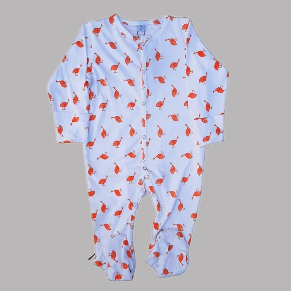 Baby Romper Guinea Fowl