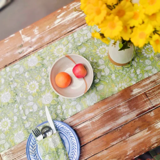 Indian Print Table Runner