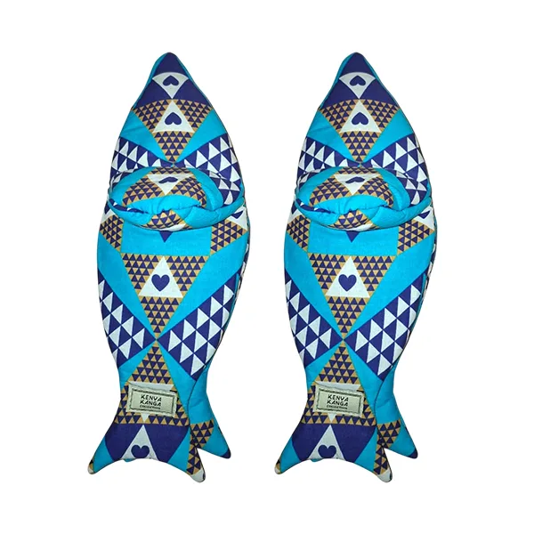 Double Fish Oven Mitts
