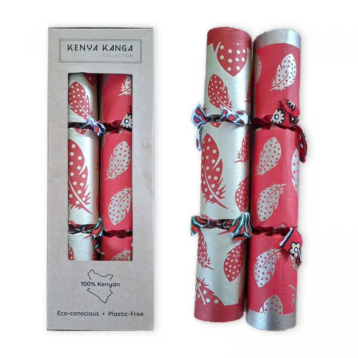Gold Christmas Crackers 002 (set of 2)
