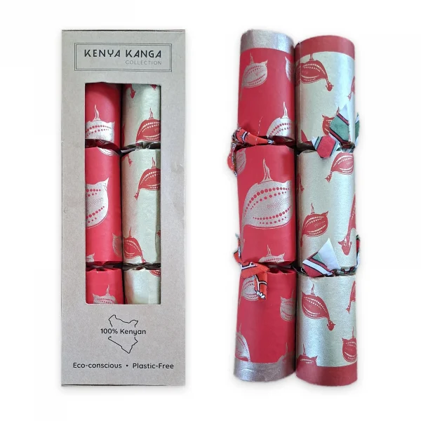 Gold Christmas Crackers 003 (set of 2)