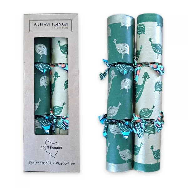 Gold Christmas Crackers 005 (set of 2)