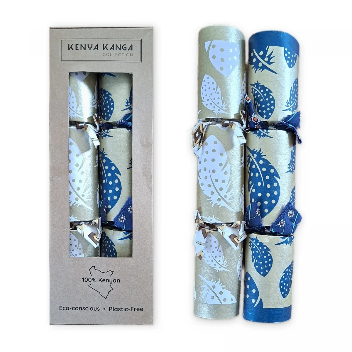 Gold Christmas Crackers 011 (set of 2)