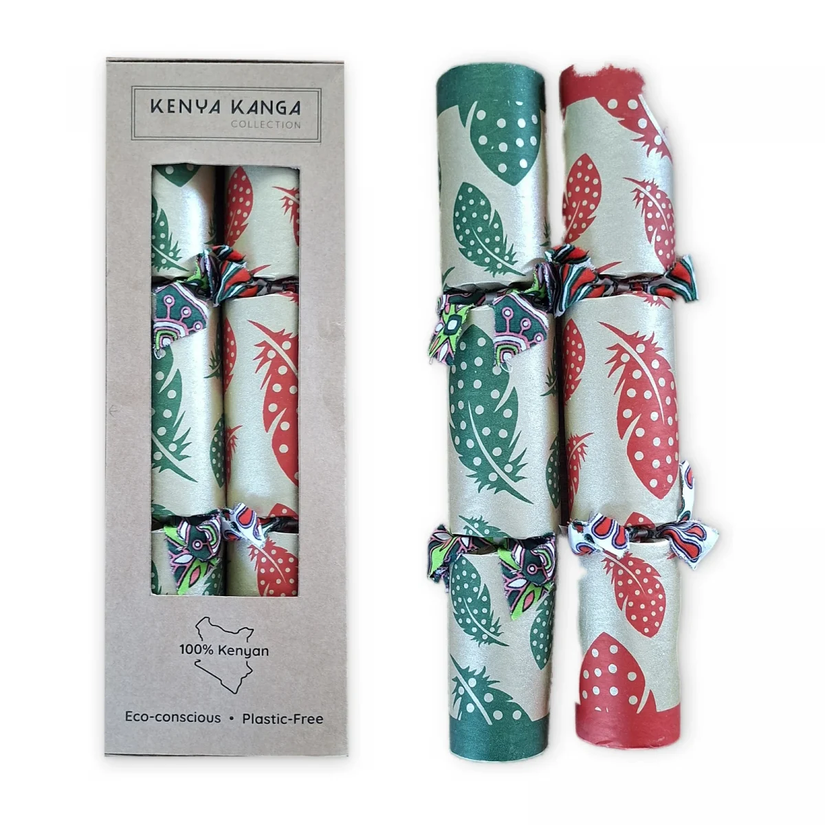Gold Christmas Crackers 015 (set of 2)