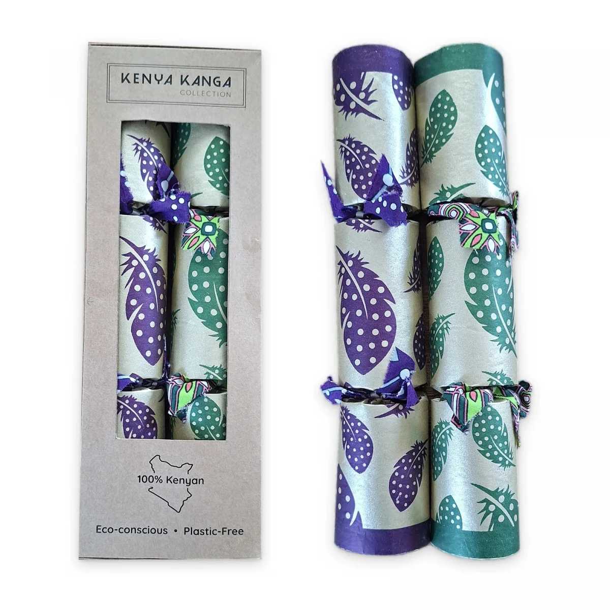 Gold Christmas Crackers 016 (set of 2)