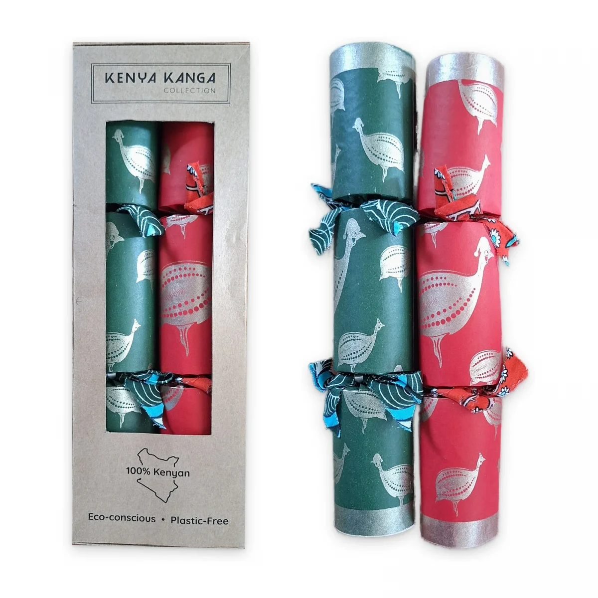 Gold Christmas Crackers 019 (set of 2)