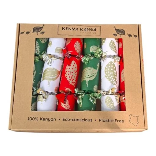 Gold Christmas Crackers 001 (set of 6)