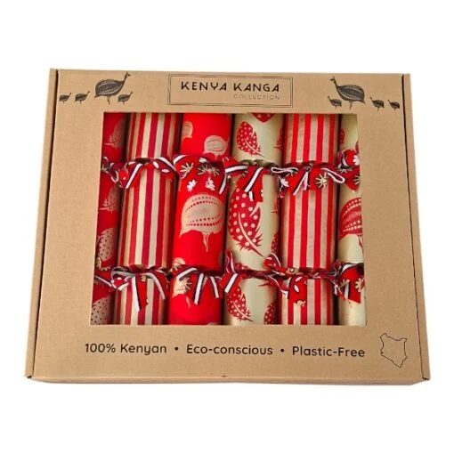 Gold Christmas Crackers 002 (set of 6)