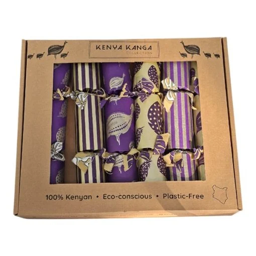 Gold Christmas Crackers 014 (set of 6)