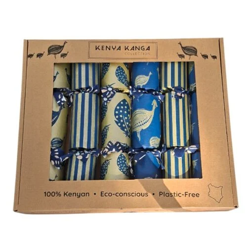 Gold Christmas Crackers 015 (set of 6)