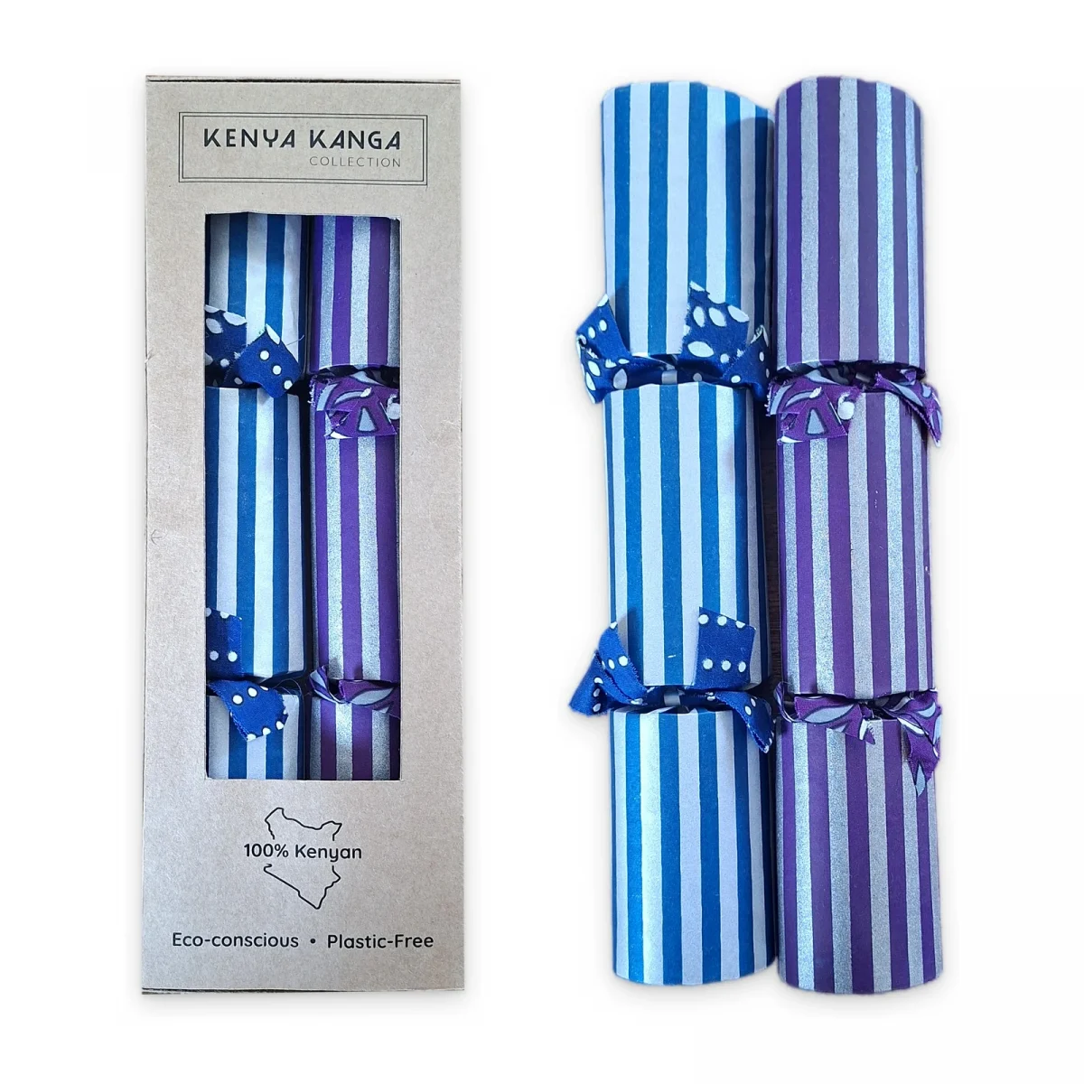 Silver Christmas Crackers 003 (set of 2)