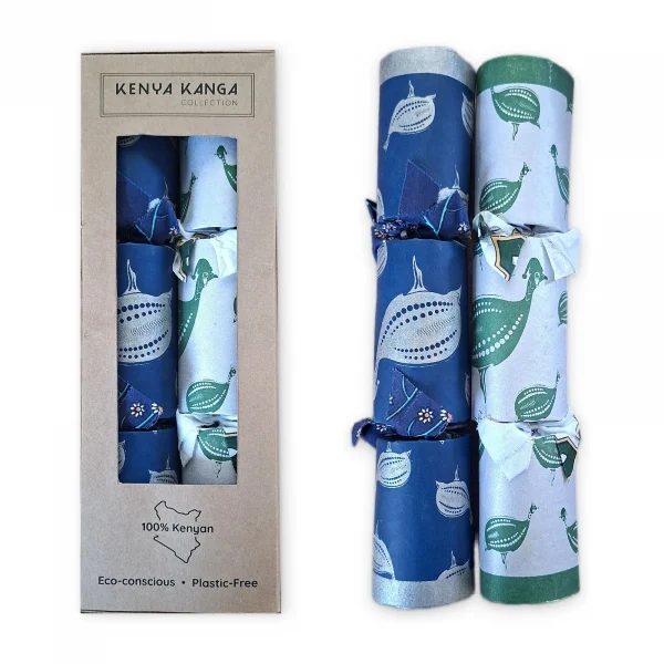 Silver Christmas Crackers 004 (set of 2)