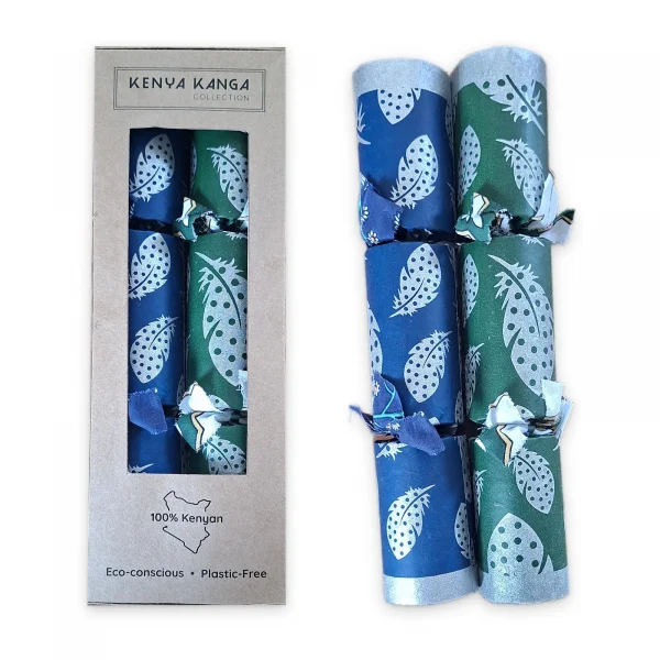 Silver Christmas Crackers 009 (set of 2)