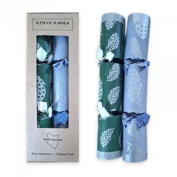 Silver Christmas Crackers 011 (set of 2)