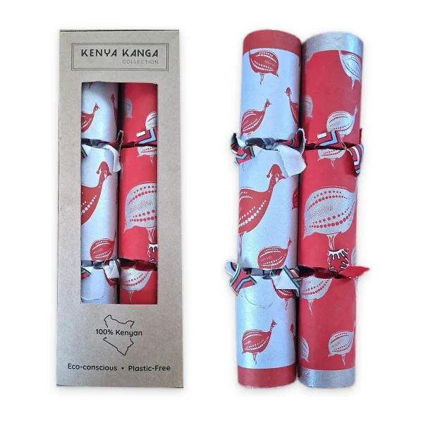 Silver Christmas Crackers 015 (set of 2)