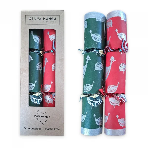 Silver Christmas Crackers 016 (set of 2)