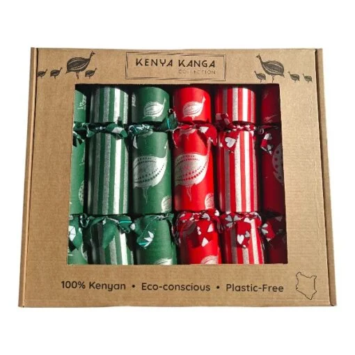 Silver Christmas Crackers 006 (set of 6)