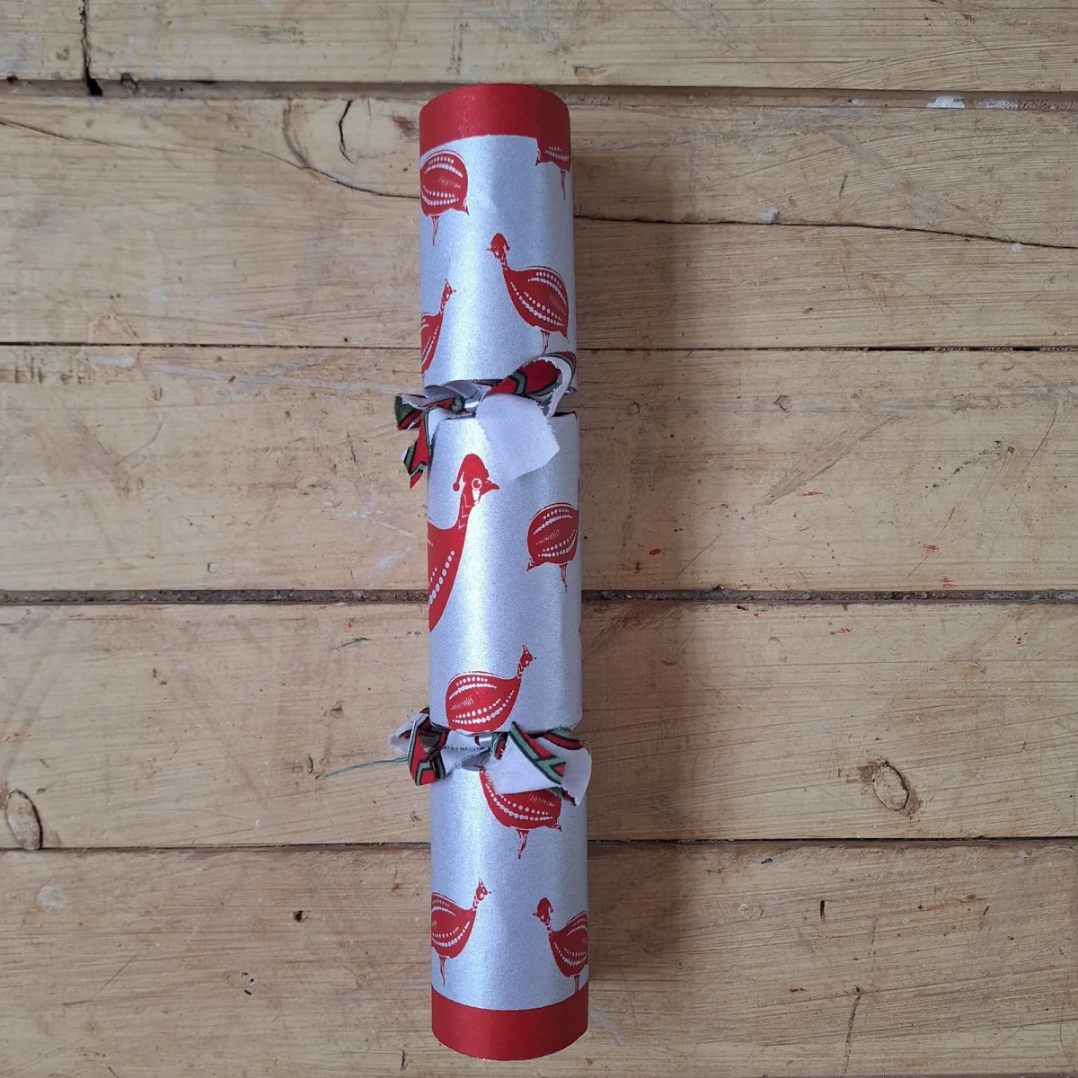 Silver Christmas Cracker 005 (single)
