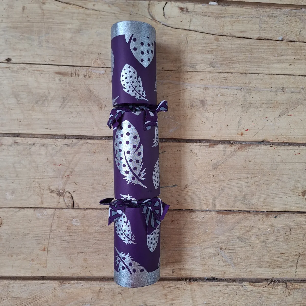 Silver Christmas Cracker 017 (single)