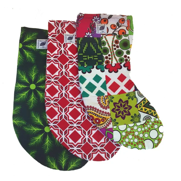 Kanga Christmas Stocking